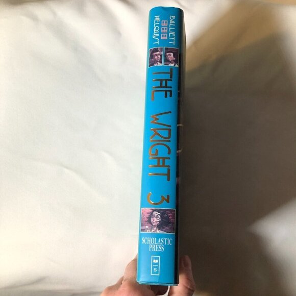 The Wright 3 Hardcover – by Blue Balliett  Author, Brett Helquist  Illustrator - Picture 4 of 4